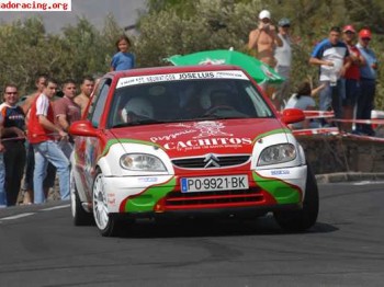 Citroen saxo con evoluciones del kitcar