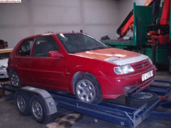 Saxo vts desguaze documentado