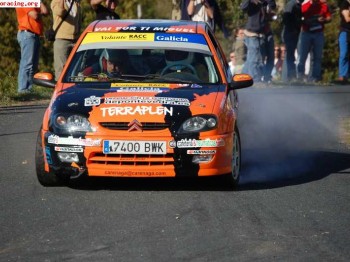Citröen saxo gr.a del trofeo mejorado, subcampeon volant rac