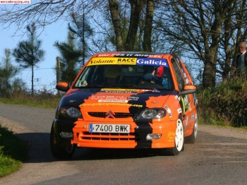 Citröen saxo gr.a trofeo mejorado 2º clasif. volant racc gal