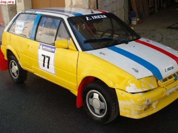Citroën ax gt 1600 autocross-slalom