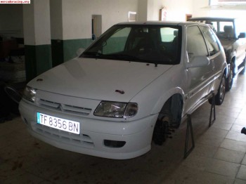Se vende 1.6 16v kit car estrecho o cambio por c2 r2 o simil