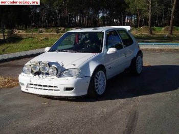 Citroen saxo s1600 asfalto y tierra
