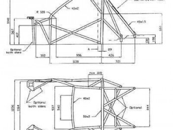 Carroceria saxo vts 16v con barras 