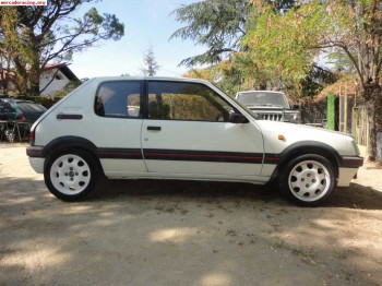 Cambio quad y 205 gti por coche de correr