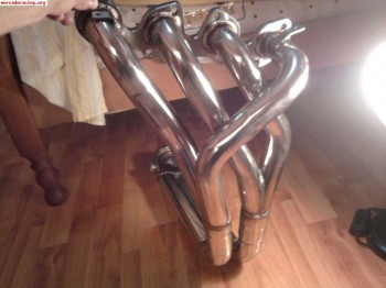 Vendo colectores 4-2-1 en inox para saxo 1.4 1.6 8v y 106 1.