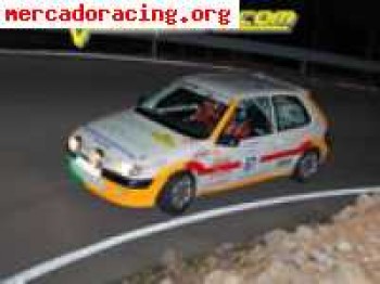 Saxo tope grupo a con furgoneta asistencia y remolque