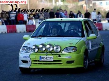 Saxo listo para correr