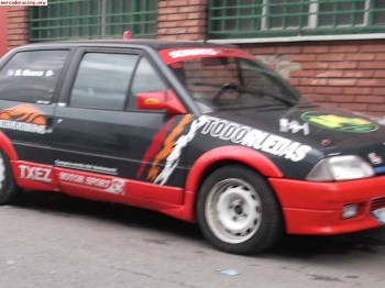 Citroen ax preparado para slalom