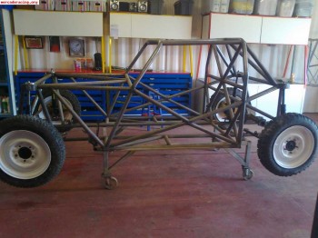 Chasis tubular para carroceria de fibra  de citroen c4