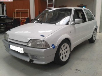 Vendo citroen ax gti con documentacion de rally antigua