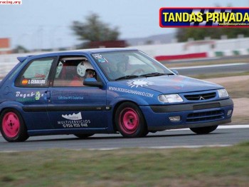 Citroen saxo vts 1.6 8v 1700€ barras, backet... circuitos, t