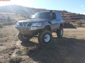 Patrol gr preparado se cambia por coche de rally