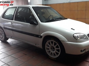 Citroen saxo construido  en 2017 , cero carreras