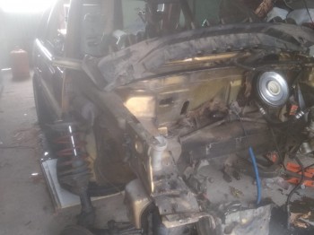 Carroceria saxo vts documentada con puente