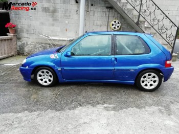 Saxo listo para correr