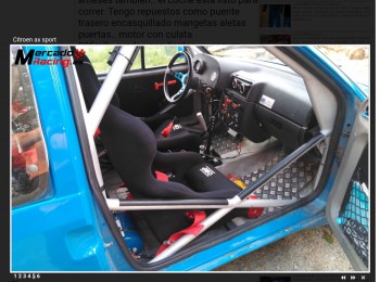Ax 1.6 con documentacion de rally listo para 2019