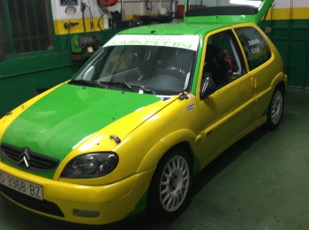 Citroën saxo subcampeón de rallyes cyl 2018