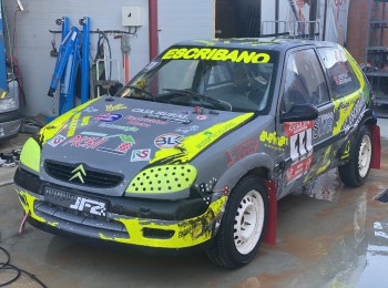 Saxo de autocross campeon de españa 2021 y 2019