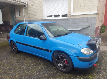 Saxo listo para correr