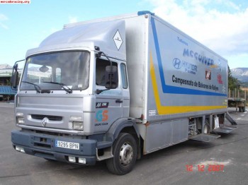Camion transporte + asistencia renault m-250 / 250 cv.