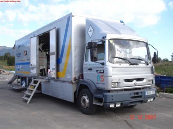 Camion transporte + asistencia renault m-250 / 250 cv.