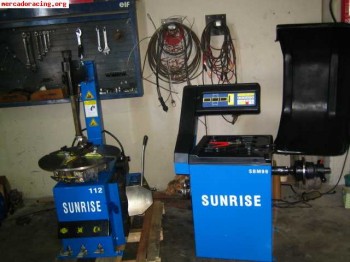 Vendo desmontadora y equilibradora de ruedas 