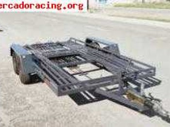Remolque 2 ejes portavehículos