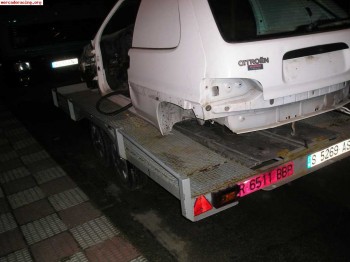 Portacoches 2 ejes 2000 kg de pma