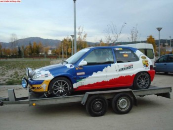 Se vende plataforma portacoches