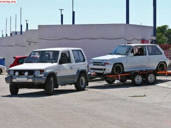 Alquilo remolque portacoches