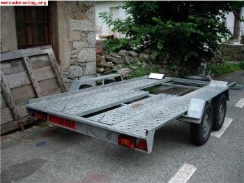 Remolke de 2 ejes para 1200 kilos