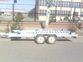 Remolque dos ejes 2.000 kg.