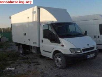 Ford transit ft 350 l caja + plataforma elevadora
