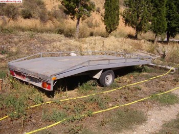 Remolque porta coches barato¡