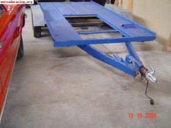 Vendo plataforma portavehiculos de 2 ejes.