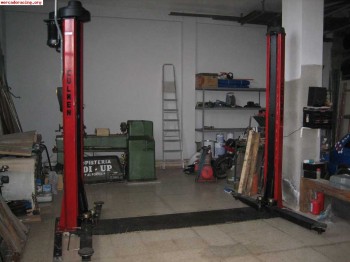 Vendo elevador werther de 2 columnas y 2.5 toneladas