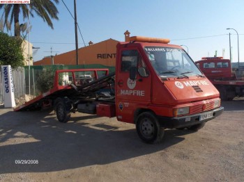 Grua renault master 3.500 plataforma monza