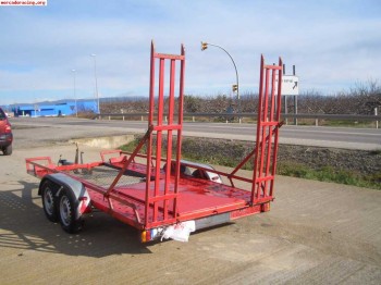 Vendo remolque portacoches usado . tel. 609360524
