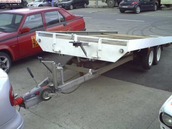 Remolque plataforma basculante