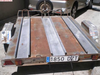 Remolque de 3 motos grandes 300€,sin documentacion