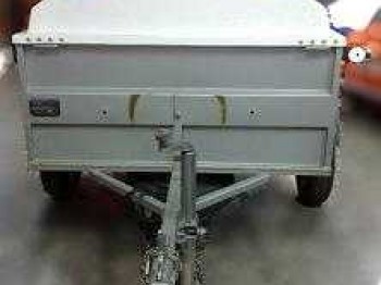 Remolque para carga con eje de 550 kg