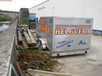Furgon iveco y  remolque  cerrado