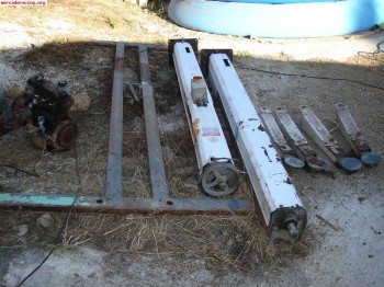 Elevador istobal de dos columnas