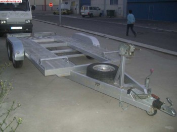 Remolque portacoches nuñez dos ejes