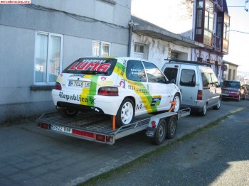 Se vende plataforma de 2 ejes galvanizada. 