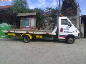 Grua renault traffic 2.5 tdi caja hidarulica   monza   