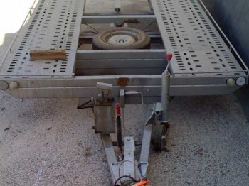 Vendo remolque portacoches con basculante