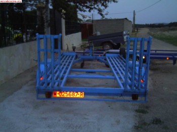 Se vende plataforma de doble eje