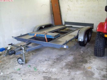 Vendo remolque portacoches o cambio por 206 o c3. la coruña